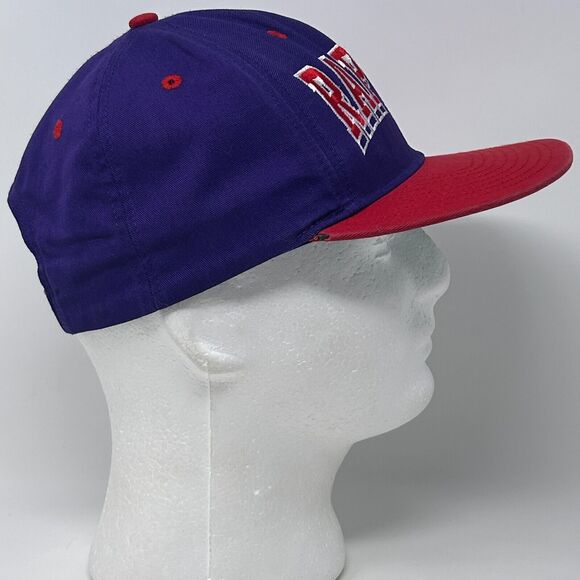 Toronto Raptors Baseball Hat Cap Adidas NBA Basketball 6 Panel Snapback Purple - Picture 10 of 14